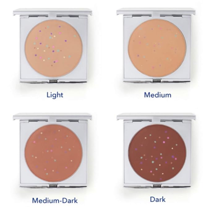 Magic Minerals by Jerome Alexander Jumbo Size Mineral Powder Foundation with Color Correctors, Antioxidant Skincare Formula (Dark)