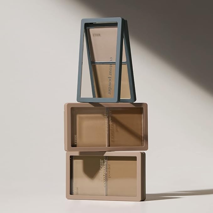 ETUDE Contour Powder 01 Creator (23AD) | Bronzer And Contour Palette To Effortlessly Define The Face Like A Selfie | Smooth, Velety Texture | Natural Look