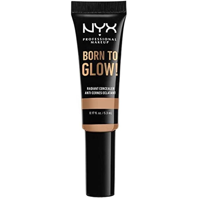 NYX PROFESSIONAL MAKEUP Born To Glow Radiant Concealer, Medium Coverage - Medium Olive