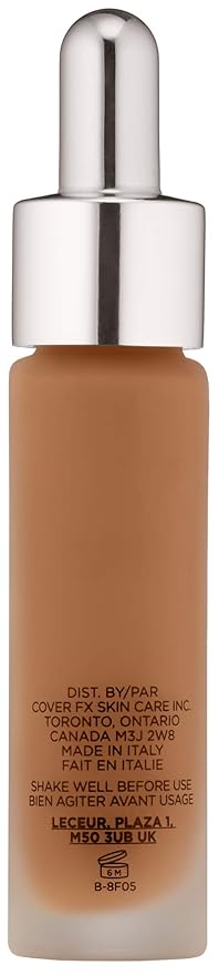 COVER FX Custom Cover Drops, Multi-Use Shade-Adjusting Liquid Deep 2