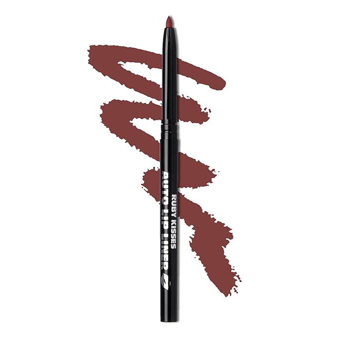 Ruby Kisses Auto Lip Liner Pencil, Long Lasting, Lip