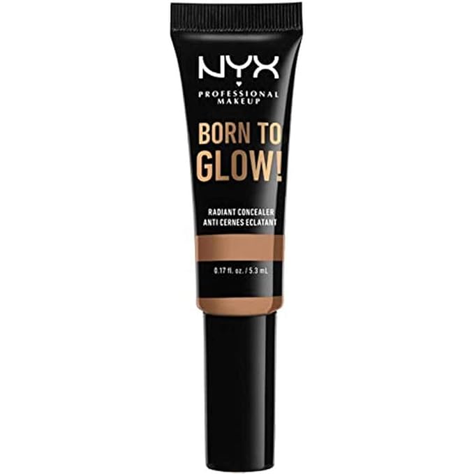 NYX PROFESSIONAL MAKEUP Born To Glow Radiant Concealer, Medium Coverage - Neutral Tan