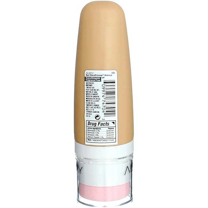 Almay Best Blend Forever Foundation, Neutral, 1 fl. oz., SPF 40 Broad Spectrum