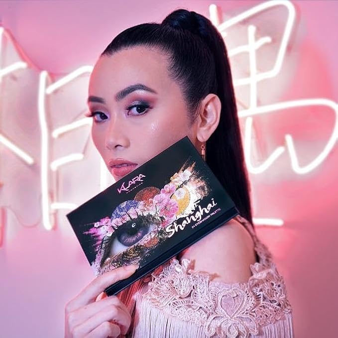 24 Eyeshadow Palette - Festive Vibrant Shimmer Matte