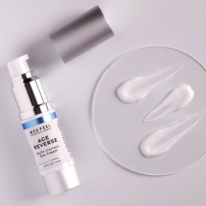 Medpeel Age-Reverse Multi-Correction Eye Cream, Plump, Moisturize and Hydrate Delicate Eye Skin, 0.5 fl oz