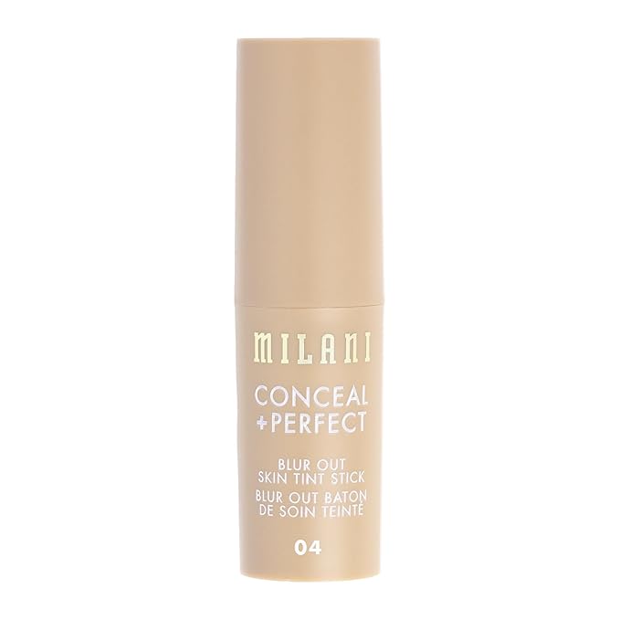Milani Conceal + Perfect - Skin Tint Stick, Blur Out Tinted Moisturizer Makeup, Shade 004