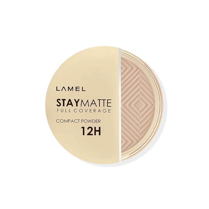 Lamel Stay Matte Compact Powder - Light Natural
