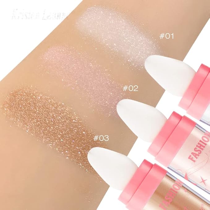 AKARY Shimmer Highlighter Powder, Fairy Polvo De Hadas