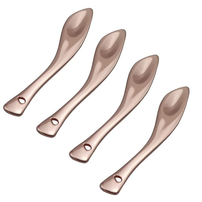 4 Pieces Zinc Alloy Makeup Spatula Eye Cream