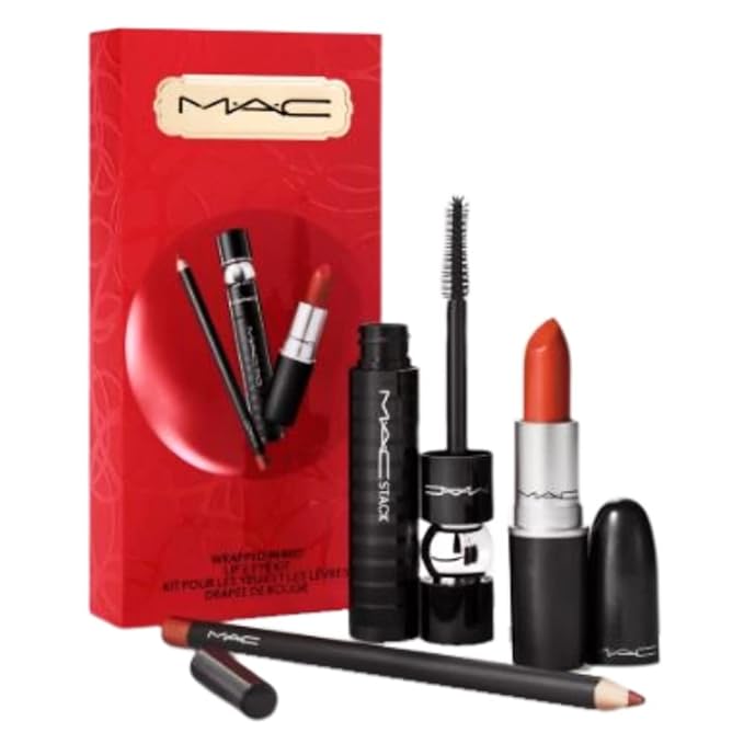 M.A.C. Holiday Exclusive Wrapped In Red Lip &