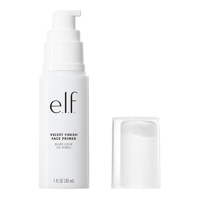 e.l.f. Mineral Infused Face Primer, Primer For A Smooth Foundation Base, Fills In Fine Lines & Refines Complexion, Vegan & Cruelty-free, Large