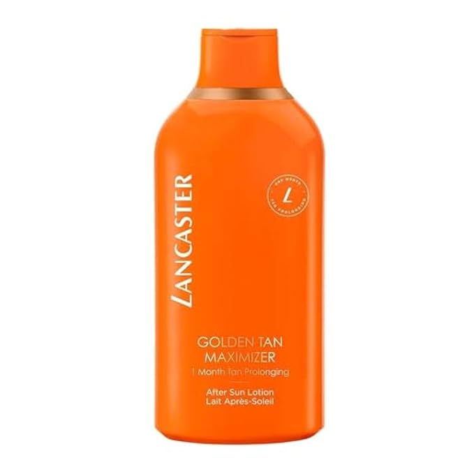 Lancaster GOLDEN TAN MAXIMIZER after sun lotion 13.5 Fl Oz (400 ml) - new 2020 packaging