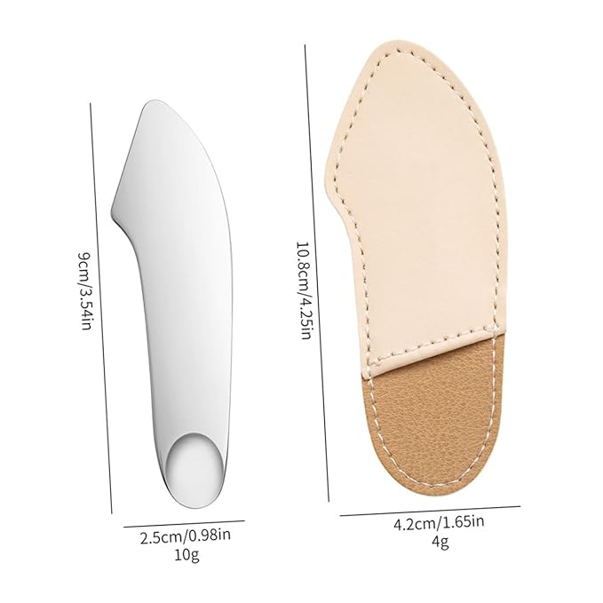 Beavorty Makeup Spatula Foundation Shovel Toning Stick Stainless Steel Liquid Foundation Scraper Makeup Tool (handheld Foundation Shovel Set Mirror Light Stainless Steel Mix