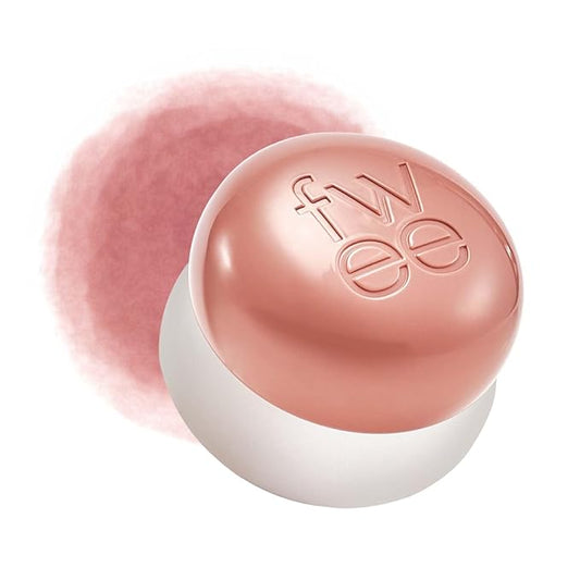 Lip&Cheek Blurry Pudding Pot | Just me Moment - Without | Makeup Blush, Buildable Lightweight, Multi-Use Soft Matte Finish | 5g