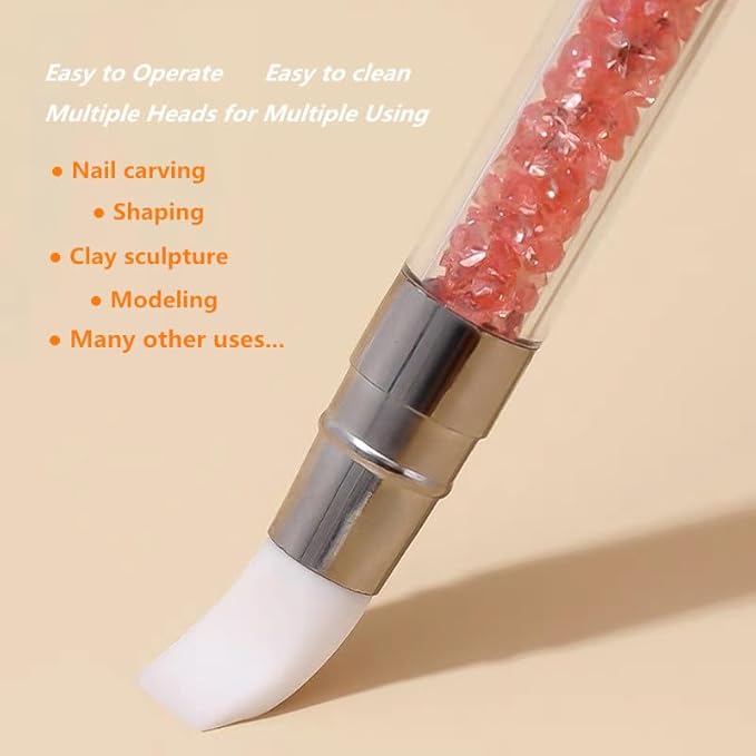 5Pcs Nail Art Sculpture Pen