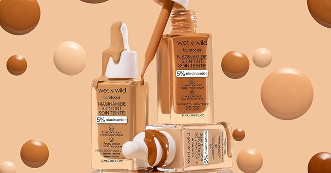 wet n wild Bare Focus Skin Tint, 5% - Deep