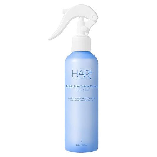 HAIR PLUS Protein Bond Water Essence for Hair 200ml | Hair Serum for Frizzy and Damaged Hair Scalp Serum Frizz Control Hair Care Products | Hair Regrowth Essence Intensive Spray Korean Hair Essence