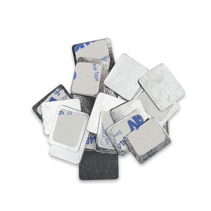 50Pcs Square Metal Stickers for Eyeshadow Magnetic Makeup Palette