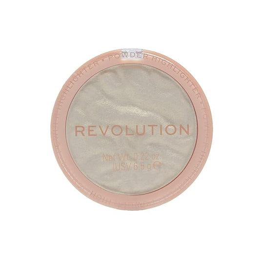 Revolution Beauty, Reloaded Pressed Powder Highlighter, Intensely Pigmented 0.22 Oz