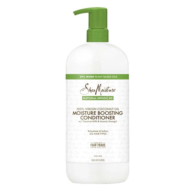 SheaMoisture Coconut Oil Moisture Boosting Conditioner, 34 fl oz
