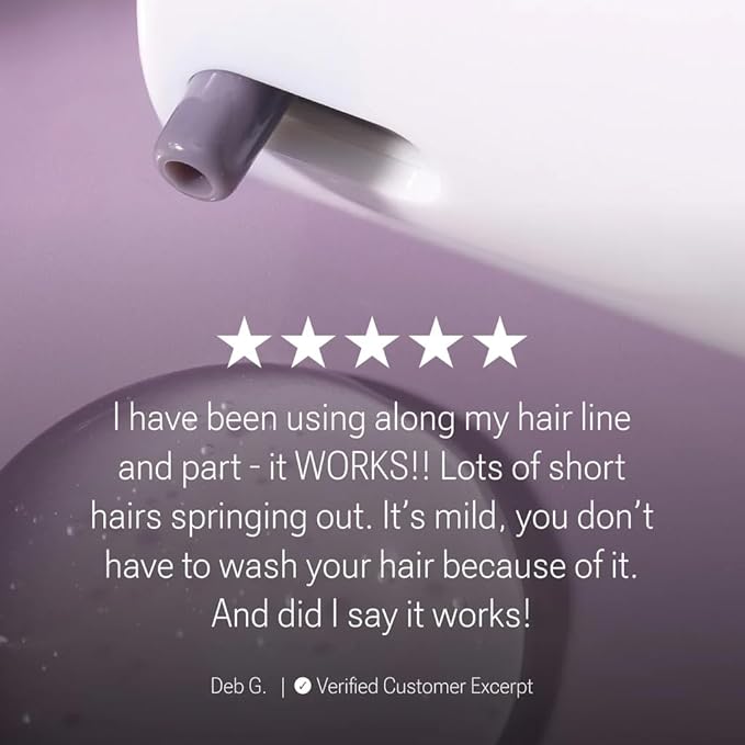 NULASTIN Hair Serum - HAIR Vibrant Scalp Treatment - Promote Scalp Care & Thicker Looking Volume in Thinning Hair - With Keratin & Peptides to Help Minimize Visible Shedding (1.7 Oz)