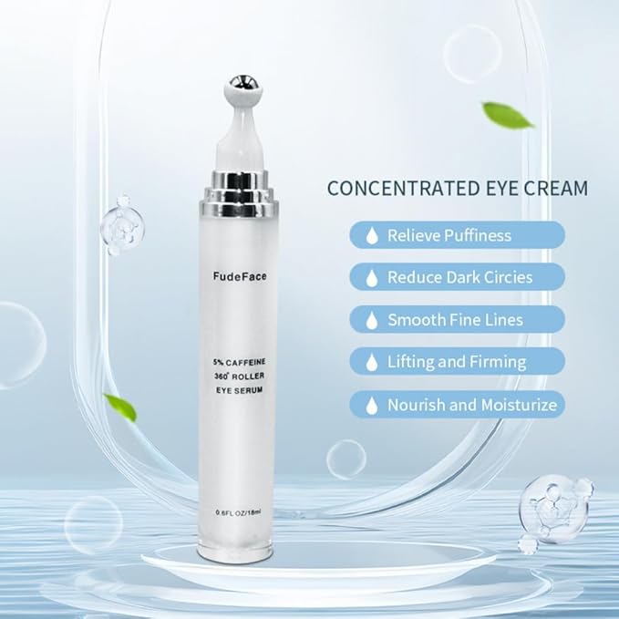 5% caffeine eye serum and