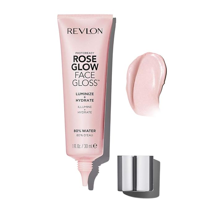 Revlon Face Primer, PhotoReady Face Gloss Rose Glow, 1 Fl Oz