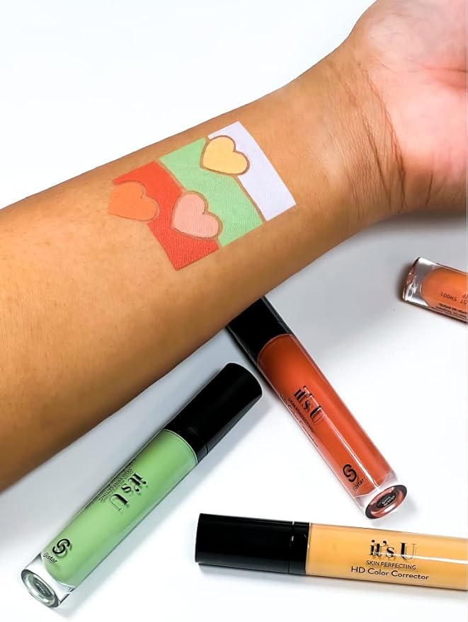 SISTAR It's U Skin Perfecting Conceal HD Contour Color Corrector Full Coverage Smooth and Flawless (Yellow)