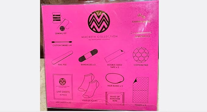 Glam Cosmetic Accessory Kit - 50 items (Don't Sweat)