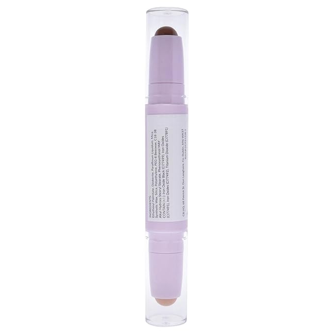 Carter Beauty By Marissa Carter Throw Shade Duo Contour Stick- Adds Definition To The Face - Conceals And Corrects The Complexion - Easily Blendable - Cruelty-Free - Medium - 0.08 Oz