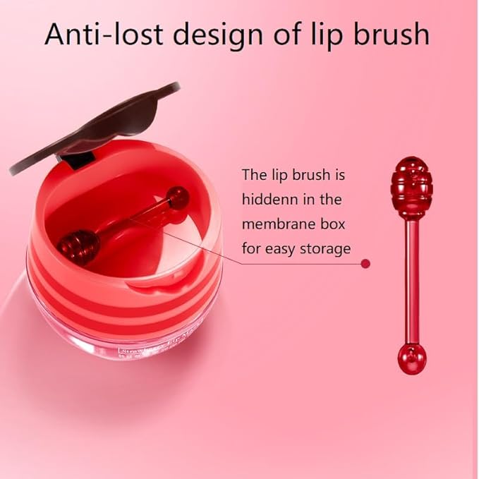 4 Pcs Lip Balm Honey Pot,