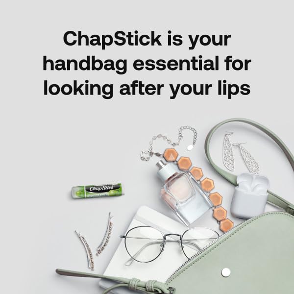 ChapStick Bulk Lip Balm Green Apple, Lip Care Tubes, 0.15 oz, 144 ct case
