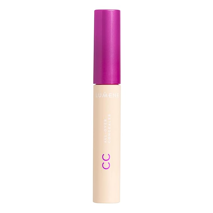 Lumene Under Eye Concealer - CC All-Over Hydrating Concealer with Medium Coverage - Multi-Tasking Under Eye Makeup Infused with Hyaluronic Acid with a Skin-Like Finish - 00 Ultra Light (0.3 fl oz)