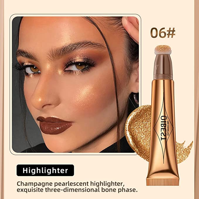 Blush Dreams Contour Beauty Wand, Liquid Face Concealer Highlighter (H3))