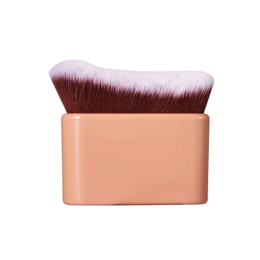 COSHINE Big Self Tanning Blend Brush, Professional Self Tanner, Kabuki, Powder, Foundation, Blusher, Shadow, Bronzer, Face and Body Brush (BROWN)