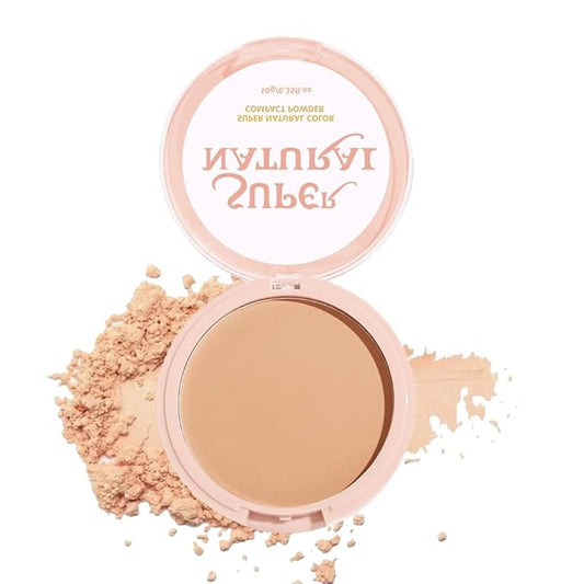 Oil Control Face Pressed Powder, Matte powder setting powder, long-lasting and waterproof loose powder, Flawless Lightweight Face Cosmetics, Cruelty-free, (05, 1 Pcs)