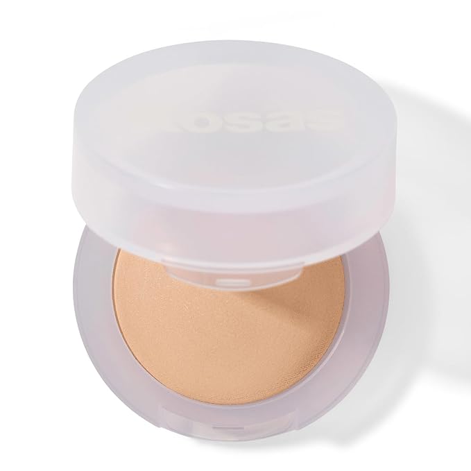 Kosas Mini Cloud Set Face Setting Powder - Smoothing Shine Control, Soft, Sheer Setting Translucent Makeup Finish, Portable & Long-Lasting (Comfy)