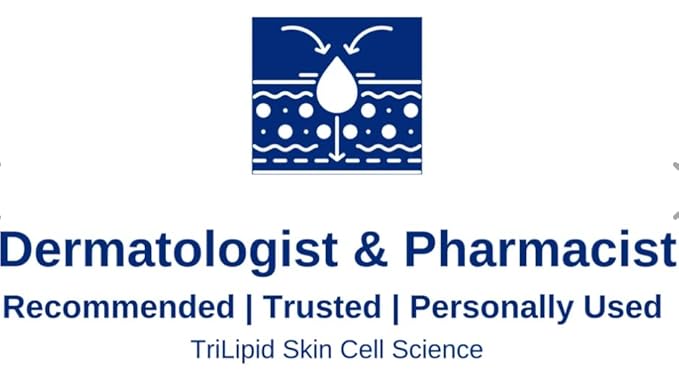 Trilipiderm Protective Day Crème, Broad Spectrum SPF 30 – 2-PACK – Lightweight, Fast-Absorbing Moisturizing Sunscreen, TSA-Friendly 1.7 Ounce Airless Pump Bottles