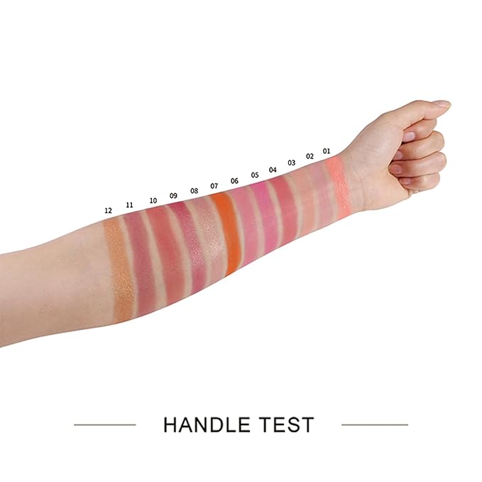 Blush Powder Face Makeup, Matte Natural Glow Blushing Blush 4