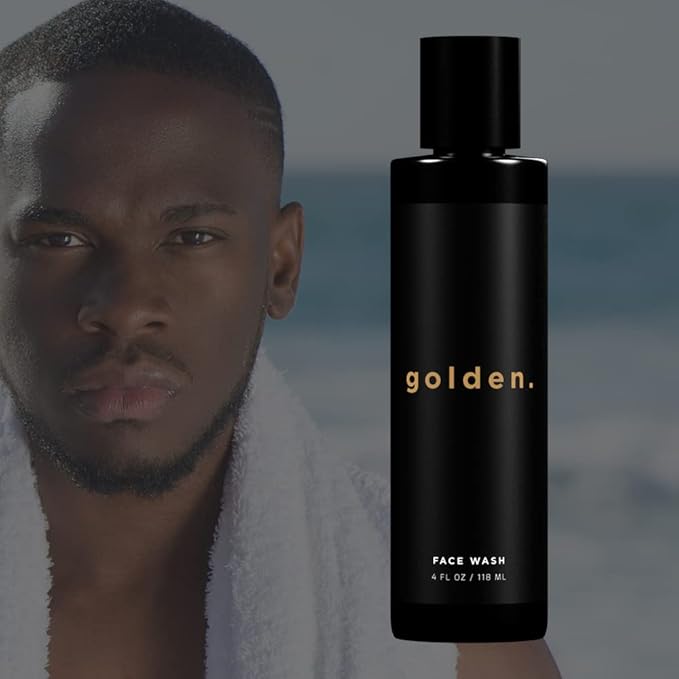 Golden Grooming Co. Men Face Wash oz.