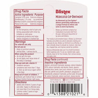 Blistex Lip Oint Bns Size .21z