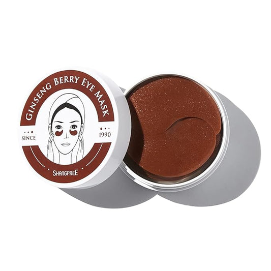 SHANGPREE Ginseng Berry Eye Mask (30pairs; 1.4g / wt. 0.05oz. x 60ea), Premium Korean Skincare