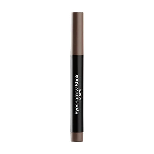 MCoBeauty Eyeshadow Stick, Matte, Chocolate, Highly Pigmented, Built-in Sharpener, Vegan, Cruelty Free Cosmetics