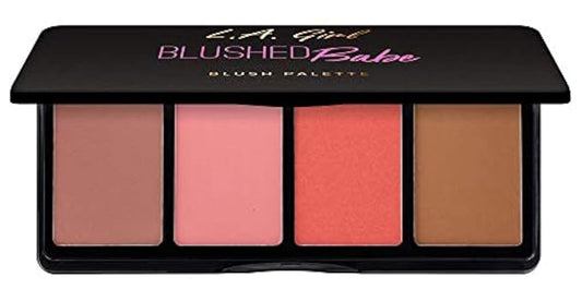 L.A. Girl Fanatic Blush Palette, Blushed Babe Pinks, 1 oz