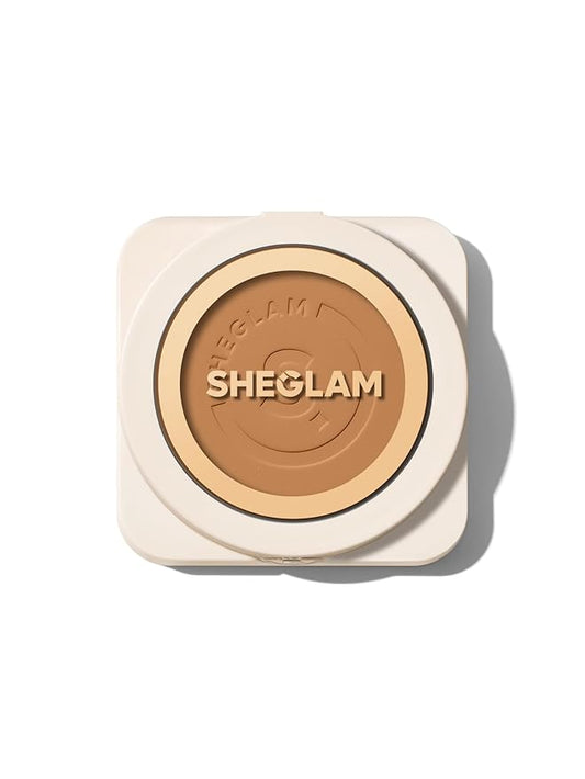 SHEGLAM SKin-Focus Full Coverage Powder Foundation Oil-Control Lightweight