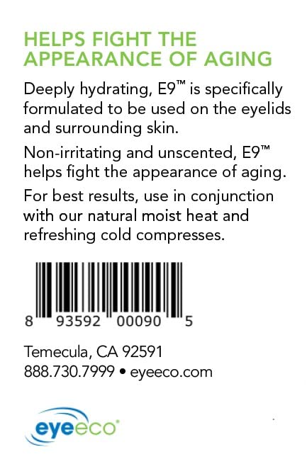 Eye Eco's Essential 9 Eyelid and Skin Therapy Anti-Aging Formula for Eyelid Hydration
