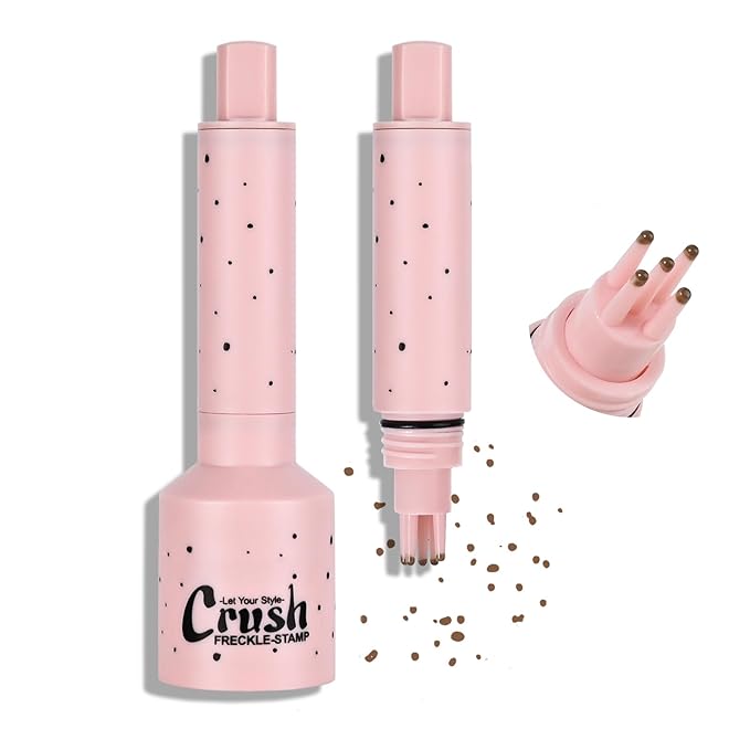 Freckles Stamp Pen, Resistant Faux Liquid Freckle Makeup, Waterproof Sweatproof Quick Dry Long Lasting, Natural Lifelike Sunkissed Matte Finish Fake Freckle Pen-MEDIUM