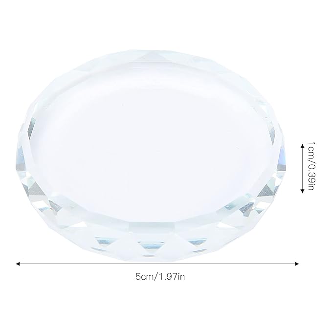 2PCS Nail Art Painting Color Toning Glass Board,