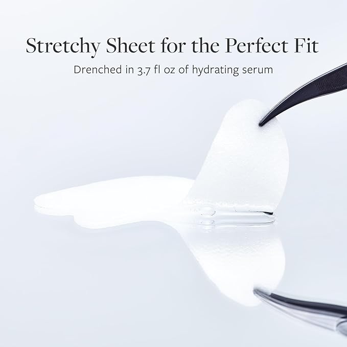 Spa Treatment HAS Stretch iSheet exo Japanese, Under Eye Patches for Puffy Eyes and Dark Circles, Eye Mask, Under Eye Masks, Wrinkles, Eyebag, Eye Masks for Dark Circles and Puffiness (30 Pairs)