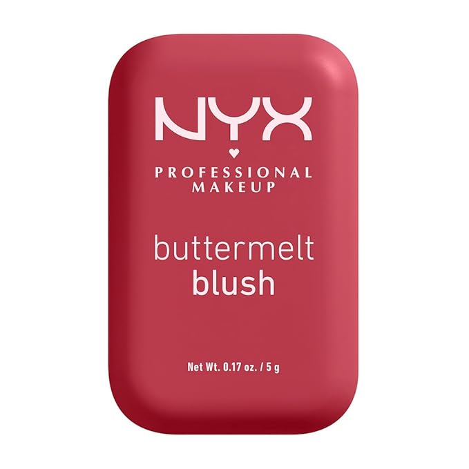 NYX PROFESSIONAL MAKEUP Powder Blush, 12HR Wear, Vegan Formula - Back And Butta